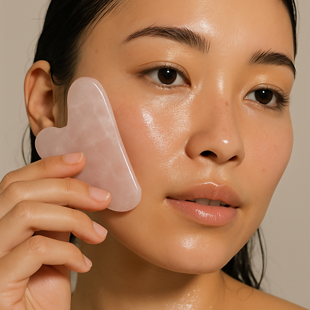dewy skin with gua sha stone-1