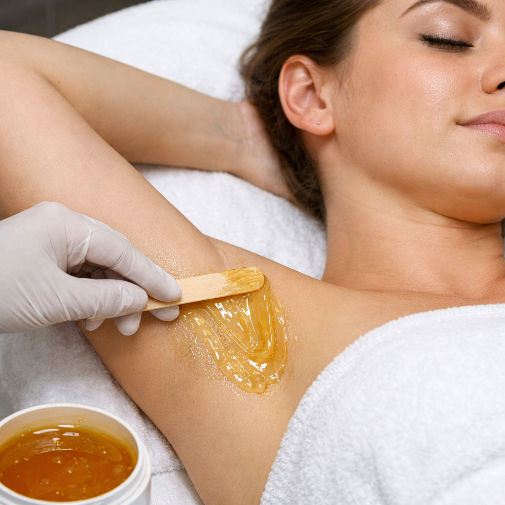 Body waxing in Cincinnati including brow waxing, brazilian waxing, and bikini waxing.
